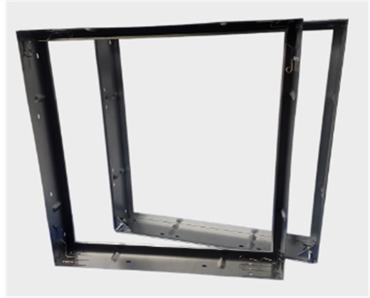 The filter is fixed frame