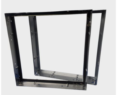 The filter is fixed frame